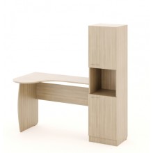 Стол письменный арт.16.92 ЛДСП дуб беленый 1450х700хh1500мм