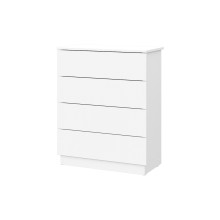 Комод арт.17.7 каркас и фасад ЛДСП белый текстурный 780х400хh800мм 