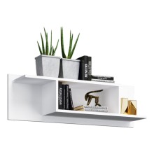 Полка навесная арт.24.116.6 ЛДСП белый 1000х216хh300мм 