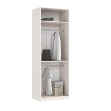 Гардеробная система Шкаф 2-х. дв. арт.24.117.9  каркас  ЛДСП кашемир 800х490хh2236мм каркас+полка Ларго