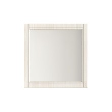 Зеркало навесное арт.24.121.15 фасад МДФ сандал светлый матовый/каркас ЛДСП сандал 800хh800мм  