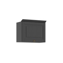 Полка навесная арт.24.121.28 МДФ графит текстурный/ЛДСП графит 600х300(330)хh450(490)мм