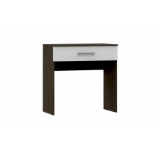 Стол туалетный арт.24.123.16.1 ЛДСП белый глянец/венге 800х430хh816мм 
