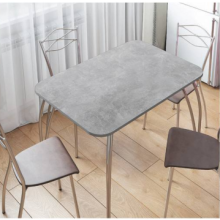 Стол обеденный арт.24.131 МДФ бетон светлый 1000х670хh735мм  