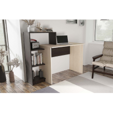 Стол письменный арт.24.141 ЛДСП дуб беленый/венге 1250х500хh1016мм