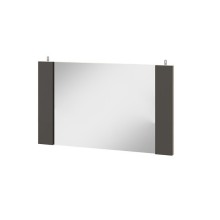 Зеркало навесное арт.24.148.25 МДФ графит софт/ ЛДСП дуб сонома 850х32хh500мм   