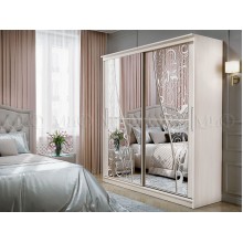 Шкаф-купе 2-х. дв. арт.24.156 ЛДСП сандал1500х650хh2200мм. Элегант-2