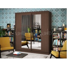 Шкаф-купе 2-х. дв. арт.24.160 ЛДСП венге 1500х650хh2200мм. Элегант-3