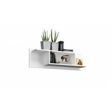 Полка навесная арт.24.186.17 каркас ЛДСП белый,доп.цвет каркас сонома.каркас венге 1000х216хh300мм