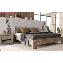 Модульная спальня арт.24.188 фасад ЛДСП дуб юкон/бетон темный/каркас ЛДСП дуб юкон