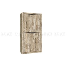 Шкаф 2-х. дв. арт.24.188.6 фасад ЛДСП дуб юкон/бетон темный/каркас ЛДСП дуб юкон 1140х538хh2200мм Ривьера