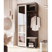 Прихожая арт.24.19 ЛДСП белый/венге 1000х430хh2176мм. (дверь-купе)