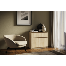 Комод арт.24.191.27 фасад и каркас ЛДСП сонома 802х330хh768мм