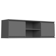 Полка открытая (антресоль) арт.24.191.3 каркас и фасад ЛДСП графит 1352х354хh412мм