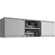 Полка открытая (антресоль) арт.24.191.3 фасад ЛДСП белый глянец/каркас ЛДСП белый 1352х354хh412мм