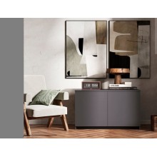 Тумба арт.24.191.4 каркас и фасад ЛДСП графит 902х514хh540мм