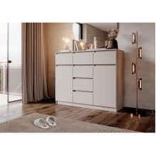 Комод арт.24.191.46 фасад ЛДСП кашемир/каркас ЛДСП кашемир 1200х450хh994мм Челси