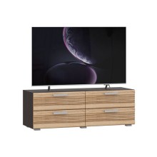Тумба под ТВ арт.24.192.13 фасад МДФ сонома/каркас ЛДСП венге 1112х378хh380мм ТБ-001