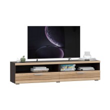 Тумба под ТВ арт.24.192.16 фасад МДФ сонома/каркас ЛДСП венге 1668х378хh380мм ТБ-004