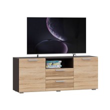 Тумба под ТВ арт.24.192.18 фасад МДФ сонома/каркас ЛДСП венге 1374х378хh560мм ТБ-006