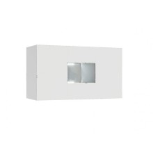 Тумба под ТВ подвесная арт.24.193.9 фасад МДФ белый глянец холодный/каркас ЛДСП белый 1200х442хh676мм без стоимости подсветки ТБ-01