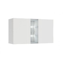 Тумба под ТВ подвесная арт.24.193.10 фасад МДФ белый глянец холодный/каркас ЛДСП белый 1200х442хh676мм без стоимости подсветки ТБ-002