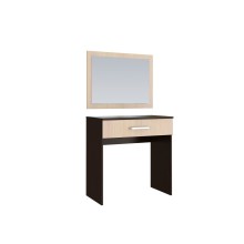 Стол туалетный арт.24.20.13 ЛДСП дуб беленый/венге 800х430хh816мм