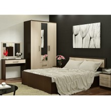 Модульная спальня арт.24.20 ЛДСП дуб беленый/венге