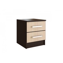 Тумба прикроватная арт.24.20.8 ЛДСП дуб беленый/венге 400х430хh466мм