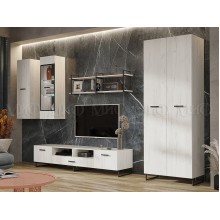 Гостиная арт.24.205 ЛДСП дуб крафт белый  