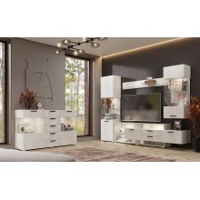 Гостиная арт.24.21 ЛДСП дуб крафт белый 2600мм