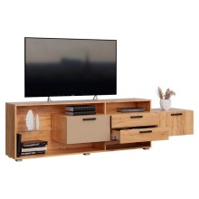 Тумба под ТВ арт.24.21.4 ЛДСП дуб крафт 2100х458хh570мм