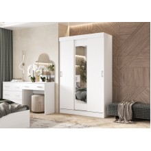 Шкаф-купе 3-х. дв. арт.24.30.4 ЛДСП белый 1300х520хh2016мм Басямиф