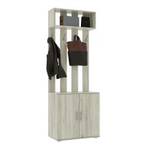 Тумба с вешалкой арт.24.50.9 ЛДСП дуб крафт белый 800х450хh2236мм.