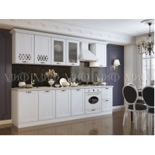 Модульный кух.гарнитур арт.24.63.6 фасад МДФ белый текстурный/каркас ЛДСП белый Стоимость кухни от 40 000 до 100 000 руб (индивидуально комплектуется по размерам заказчика)