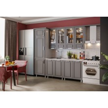 Модульный кух.гарнитур арт.24.69.11.1 МДФ графит софт/ЛДСП белый,графит Стоимость кухни от 40 000 до 100 000 руб (индивидуально комплектуется по размерам заказчика)