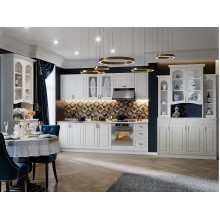 Модульный кух.гарнитур арт.24.69.6 МДФ белый матовый/ЛДСП белый Стоимость кухни от 40 000 до 100 000 руб (индивидуально комплектуется по размерам заказчика)