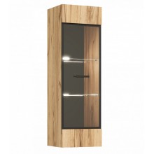 Полка навесная арт.24.71.11 фасад и каркас ЛДСП дуб крафт 400х346хh1280мм ЛОФТ