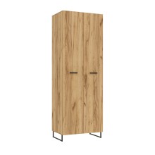 Шкаф 2-х. дв. арт.24.71.6 фасад и каркас ЛДСП дуб крафт 800х524хh2268мм ЛОФТ