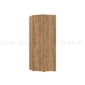 Шкаф угловой арт.24.76.18 ЛДСП дуб крафт 860х860хh2236мм
