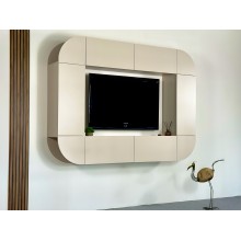 Гостиная арт.24.9.29 ЛДСП кашемир 2003х350хh1484мм Ниша под ТВ 1375хh856мм Норд