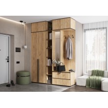 Прихожая арт.24.9.11.1 ЛДСП дуб крафт 1900х510хh2654мм Норд