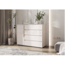 Комод арт.24.9.19фасад  ЛДСП кашемир/каркас ЛДСп кашемир 1200х450хh900мм Норд