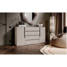 Комод арт.24.9.20 фасад ЛДСП кашемир/каркас ЛДСП дуб крафт серый 1600х450хh900мм Норд