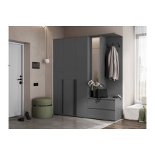 Прихожая арт.24.9.31 ЛДСП графит 2000х510хh2236мм Норд