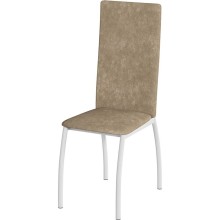Стул арт.29.4 каркас рбелый/ткань велюр бежевый тип 1 400х523хh1012мм  